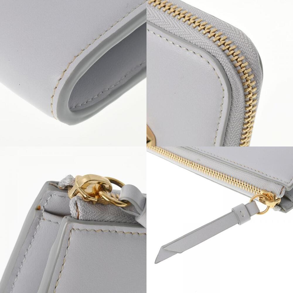 Chloe blue long zipper wallet leather Blue - Picture 7 of 8